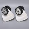1 Pair  8 Porous Wheel Suitcase Luggage Replacement Casters for Travel Bags Large Size