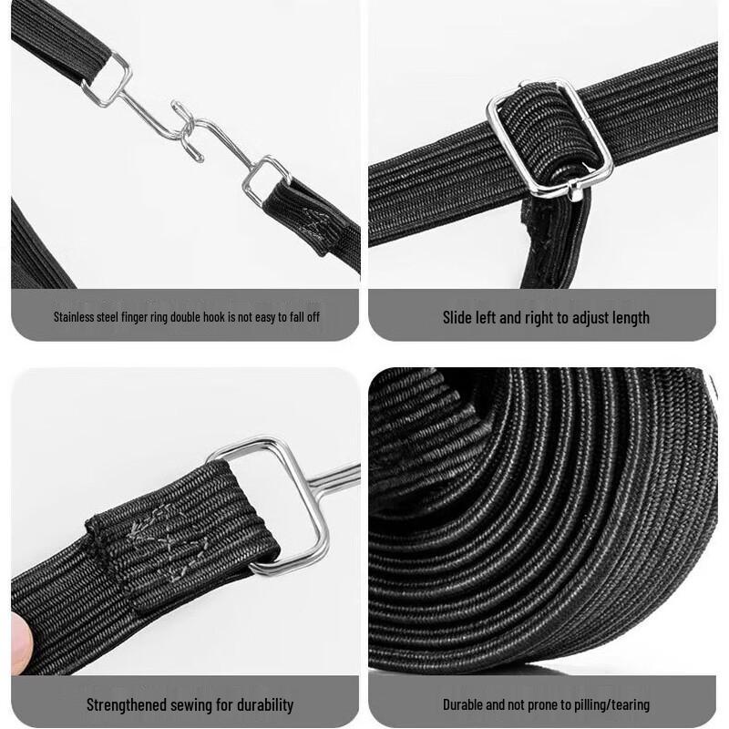 Motorcycle & Luggage Elastic Bungee Straps