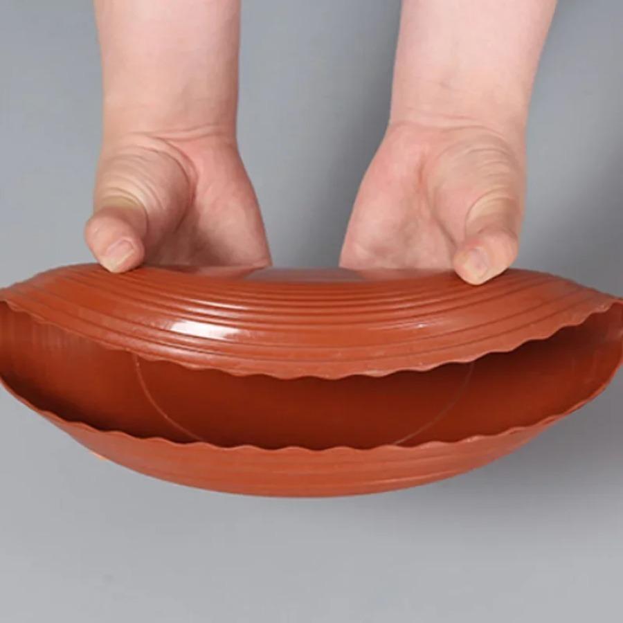 Plastic Plant Saucer Thickened Pot Tray Garden Tools Flower Pot Base Plastic Planter Drain Trays Garden Supplies