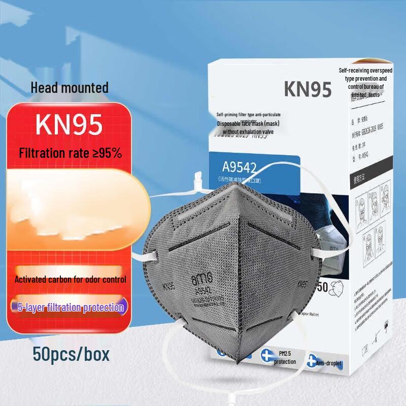KN95 Activated Carbon Dust Mask