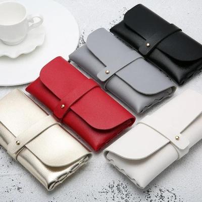 1 Pezzo Custodia per Occhiali Scatola per Occhiali da Sole Custodia per Occhiali Donna Pelle Morbida Borsa per Occhiali Moda Portatile Scatola per Occhiali da Sole Borsa Accessori