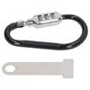 Helmet Safety Lock Anti Theft Helmet Lock Aluminum Alloy Replacement for Indian Dirt Bike