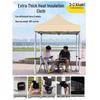 HANDUNYOU Automatic Folding Outdoor Rainproof Tent 2x2m