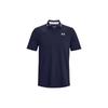 Polo Shirts Men's Marine Blue Polo Collar Moderate Straight Fit 1377364-410