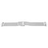 Stainless Steel Watch Strap Adjustable Wristband with Metal Buckle Watch Band for Huawei Watch Fit 2 Silver