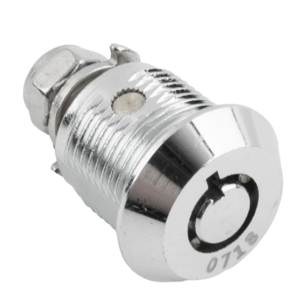 Cam Lock Security Lock 16-40mm Cabinet Cam Lock Mail Box Door Drawer Filing Cabinet Bright Chrome Bright Nickel Hardware