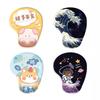 New Cartoon Ergonomic Hand Support Mouse Mat Non Slip Comfortable Office Accessories Silicone Cute Wrist Rest Mousepad Office