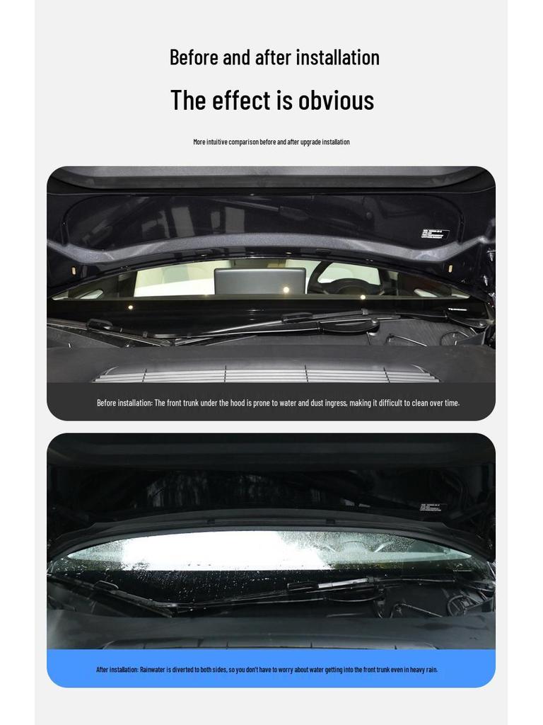 Tesla Model Y Front Hood Waterproof Dustproof Strip Accessory