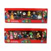 Sechsteiliges Super Mario Bros Actionfiguren-Spielzeugset mit Luigi, Yoshi und Pilz-Sammelfiguren für Kinder