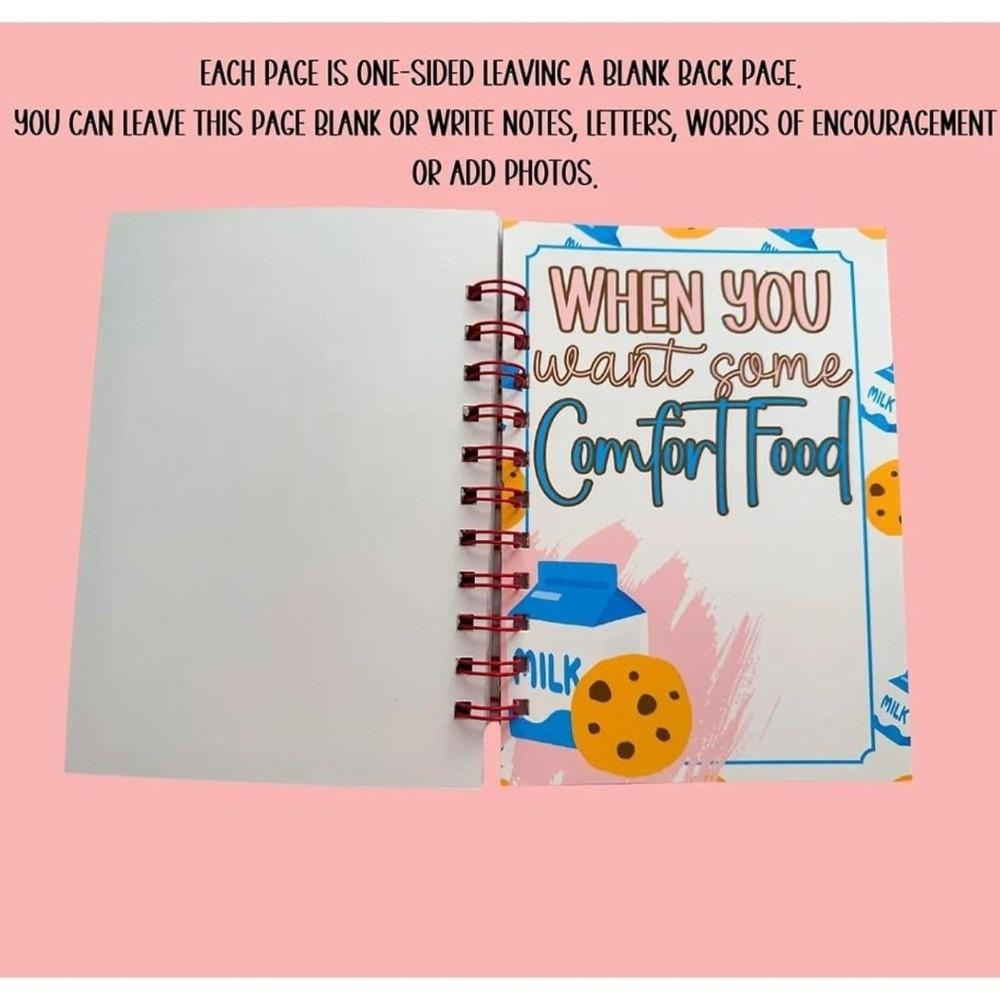 Jul College Överlevnad Presentkort Bok Minnessak Souvenir Julkortsbok Spiralbunden Helgkortsbok