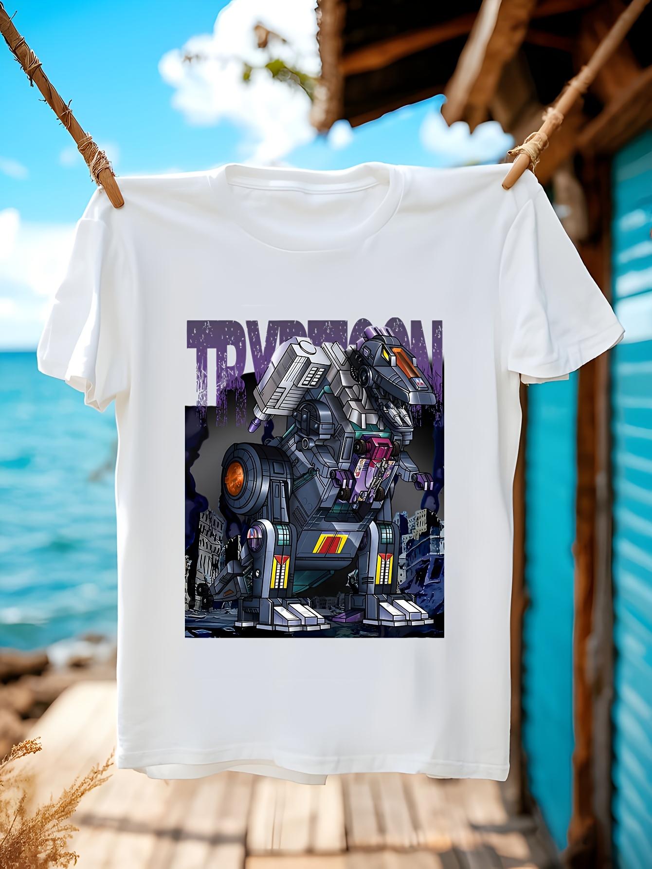 Trypticon Graphic Tshirt Graphic Black Cotton Tshirt M