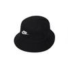 Nike Logo Embroidered Cotton Fisherman Hat Unisex hats Black FB5381-010