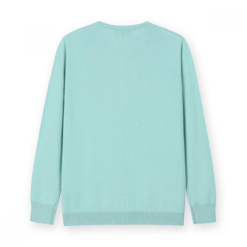 Scotland Cashmere Round Neck Short Cardigan