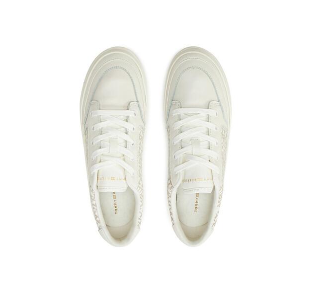 Кроссовки Tommy Hilfiger Vulc Leather Sneaker Monogram