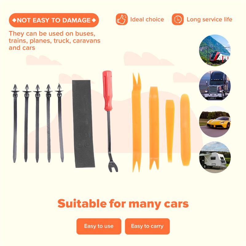 Precise 650PCS Auto Fastener Clips Mixed Car Body Push Pin Rivet Bumper Door Trim Panel Retainer Fastener Kit Clips For Car