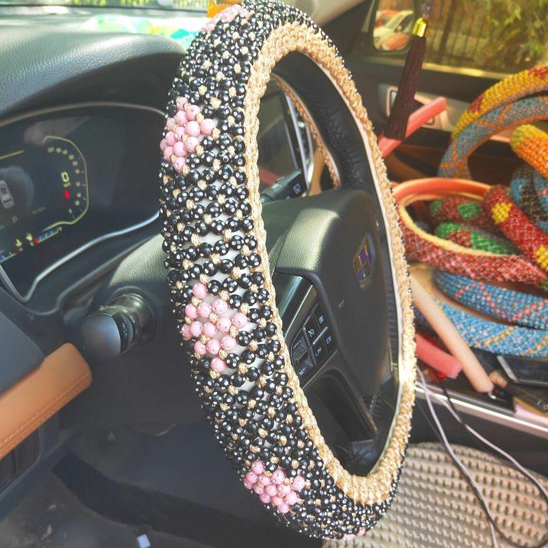 Volkswagen Four Seasons Universal Hand-Woven Ice Silk Beads Car