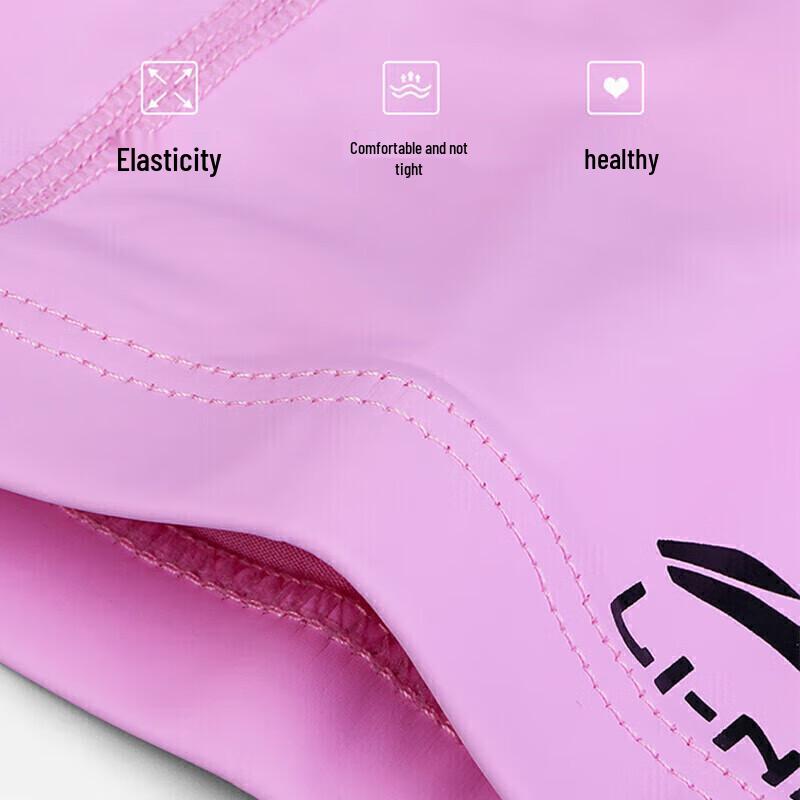 Li-Ning Touca de Natação Unisex com Revestimento de PU