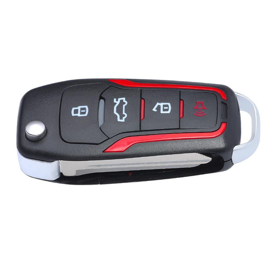 Upgraded Flip Remote Key Fob No Battery 315MHz 4D63 CWTWB1U331 Fit For 2005-2013 Ford Mustang