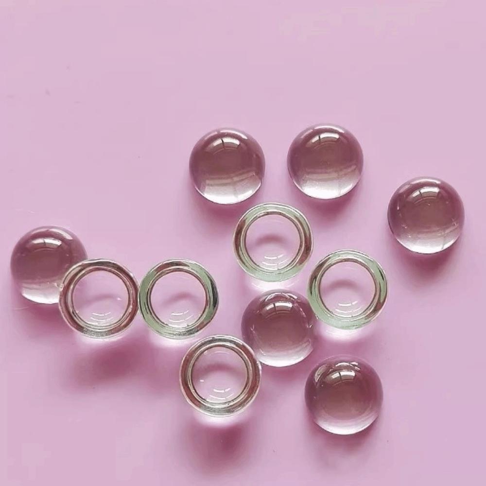 3D Clear Raised Keyboard Stickers Silicone Raised Pad Long Nails Keyboard Stickers Comfortable Protection Thick
