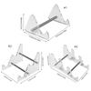 Acrylic Keyboard Stand Computer Mechanical Keyboard Rack Storage Mechanical Keyboard Holder for Gaming Programming