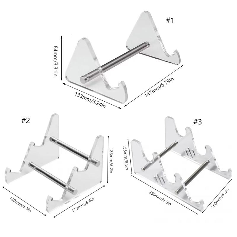 Acrylic Keyboard Stand Computer Mechanical Keyboard Rack Storage Mechanical Keyboard Holder for Gaming Programming