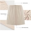 Fashion Women Under Dress Comfortable Summer Ladies Slip Skirt Lace Half Slips Lingerie Satin Skirt Petticoat