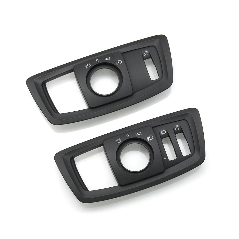 F20 F21 F22 F23 F48 F49 F39 Car Headlight Switch Panel HeadLamp Rotary Front Rear Foglight Button Cover For BMW 1S 2S X1 X2