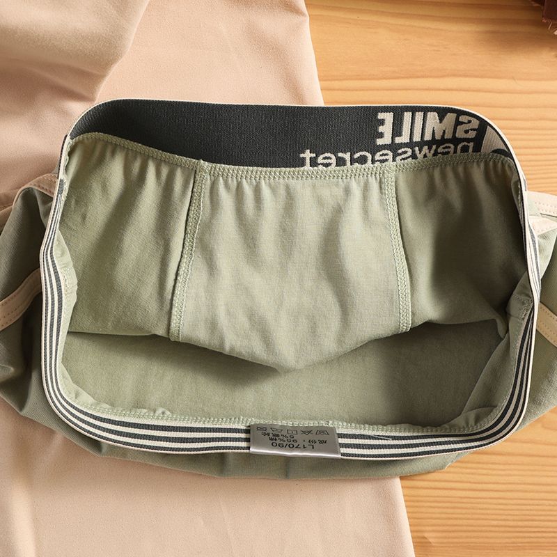 2 ks Pánské boxerky Pánská móda Domácí bavlněné šortky Prodyšné slipy Nadměrná velikost Měkké Pohodlné