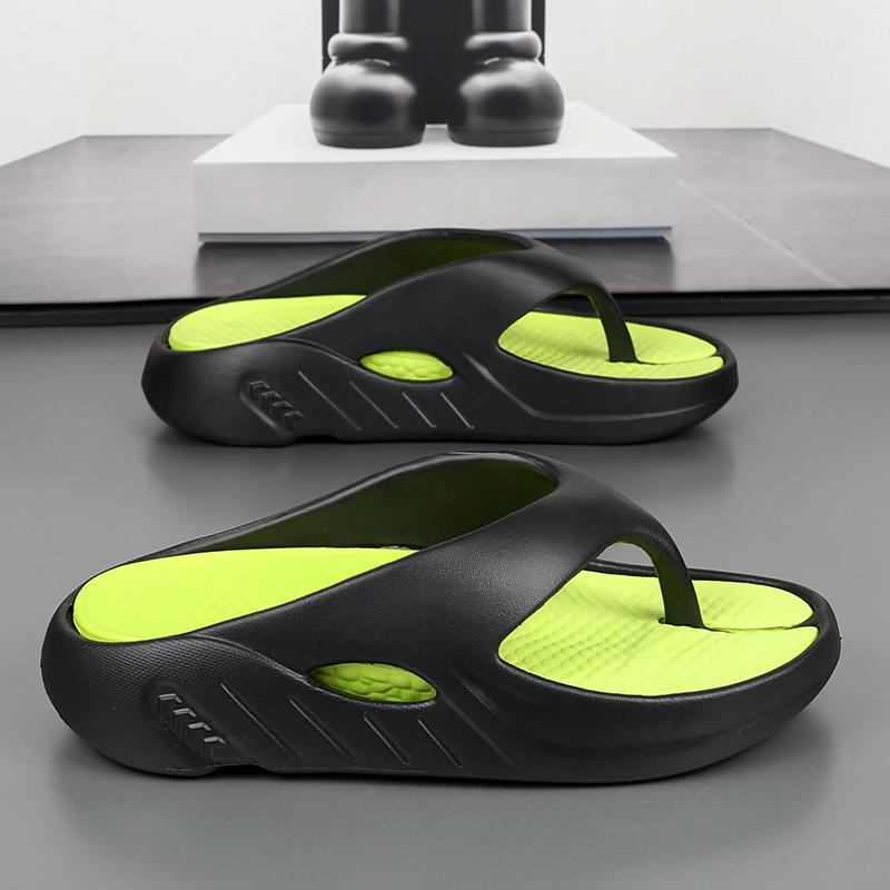 Men's Summer EVA Slippers Thick Bottomed Step-In-The-Dirt Outdoor Sports Two-In-One Cool Slippers For Driving Beach Wear Women