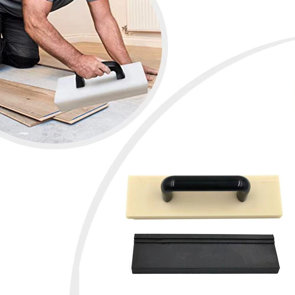 Nylon White Tapping Block Smooth Edges Plank Grabber Tool Kit Gap Fixer Tool  Floor Installation