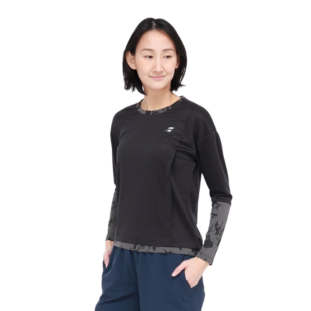Babolat PLAY LONG SLEEVE SHIRT LOOSE FIT Tennis Wear Women s (BWP6520, 2026SS)