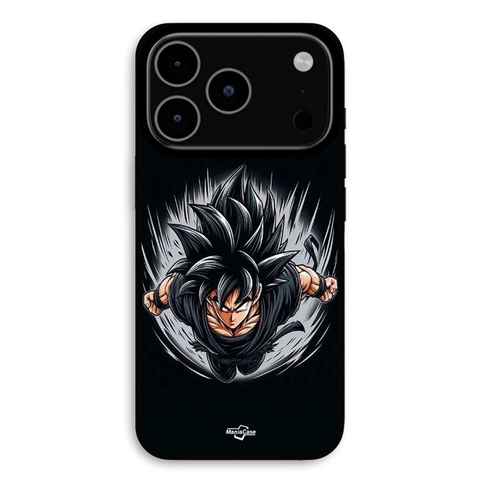 Coque Pour iPhone 17 Pro Dragon ball Black goku Maniacase