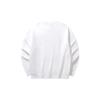 Anta Letter Print Loose Round Neck Sweatshirt Elastic Waist Cuffed Fleece Long Pants Casual Sports Suit 152448706N-1+952517307N-2