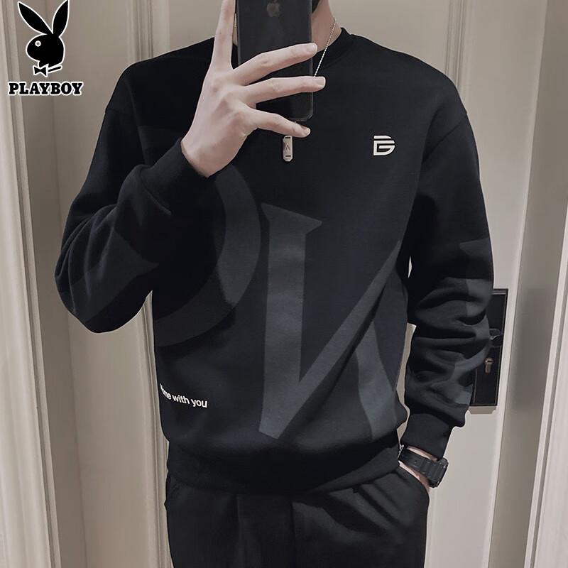 Playboy Men's Autumn/Winter Long Sleeve Sweatshirt