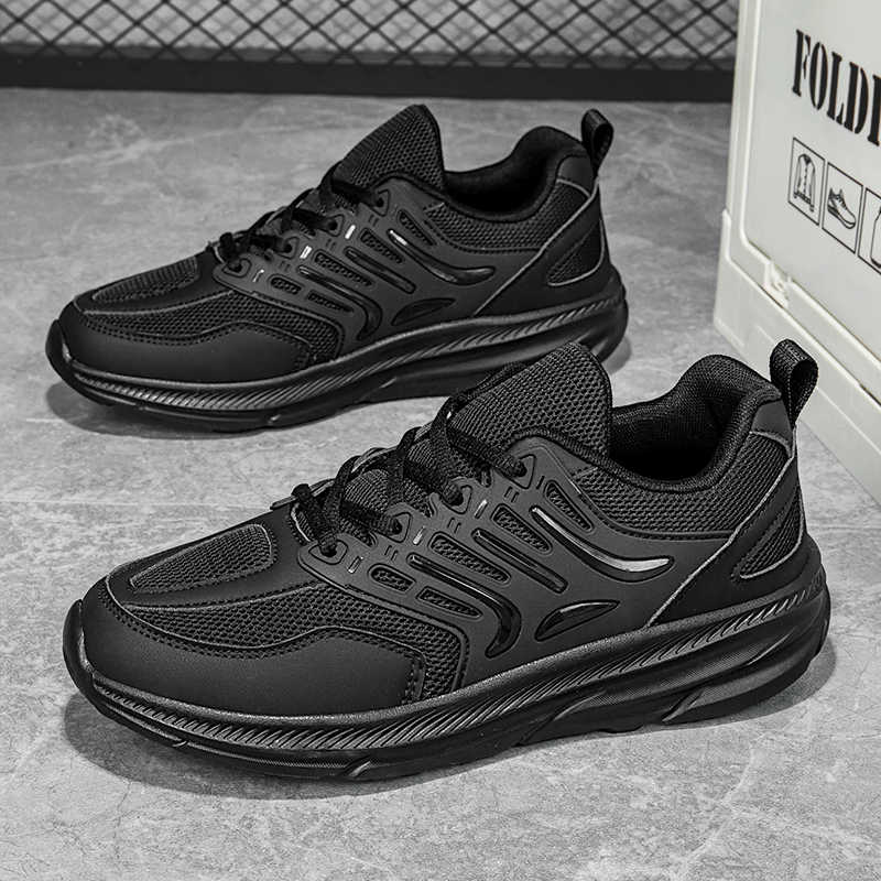 Fashion Without Heels Non-slip Sole Men's Brown Shoes Nursing Skateboard For Teenager Breathable Sneakers Sport 2025outdoor Vzuttya