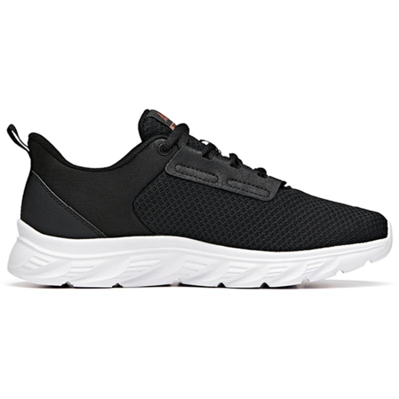 Anta Life Collection Shock Absorbers Slip Resistant Abrasion Resistant Low top Sports Casual Shoes Women's Black Sneakers 922225523-1