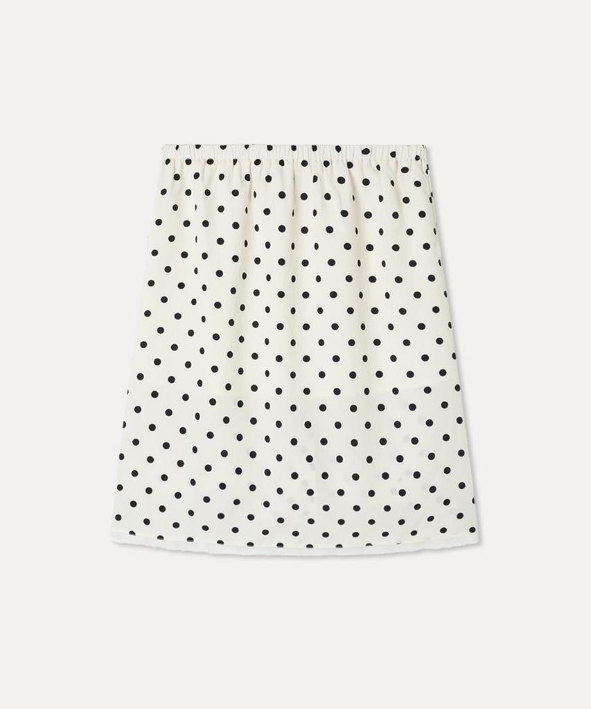 MIXXO Dot Satin Midi Skirt_Miwwhg70Ss