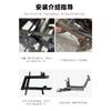 Motorcycle Rear Swingarm Bushing Suspension Repair for GY6 50cc 125cc Flat Fork Control Arm Engine Mount Cushion