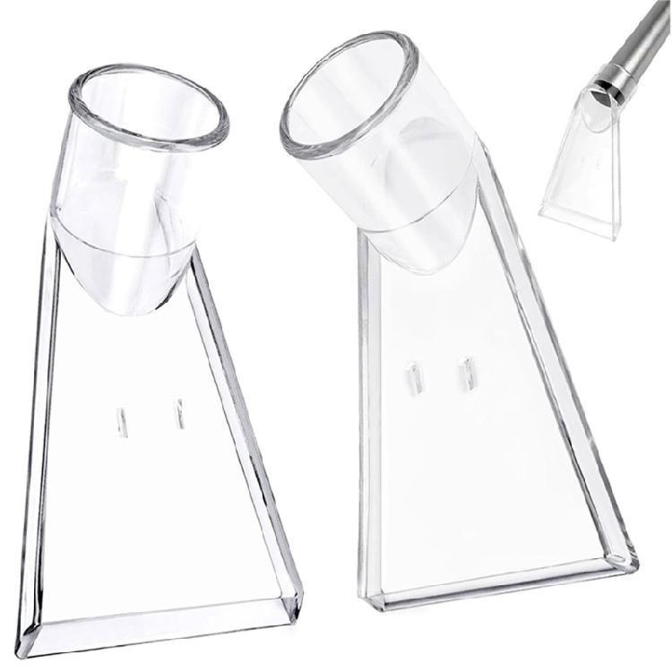 Pack of 2 Compact Water Absorbing Head Plastic Portable Upholstery Nozzles