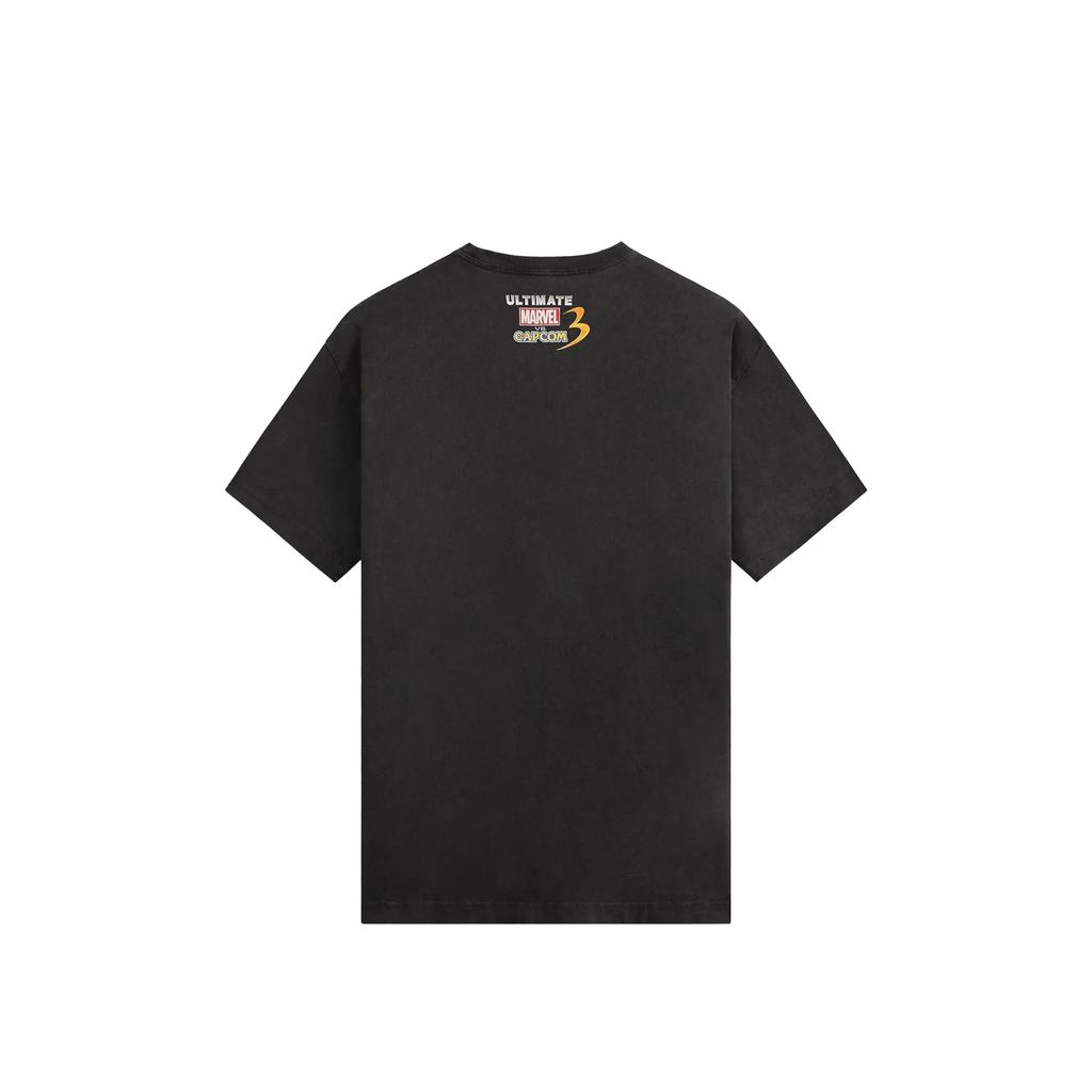 Kith x Marvel vs. Capcom Ultimate Vintage Tee Black Men Tops KHM034297-001