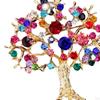 Christmas Brooch Pins, Cloth Decorative Accessories for Turbans Decoration