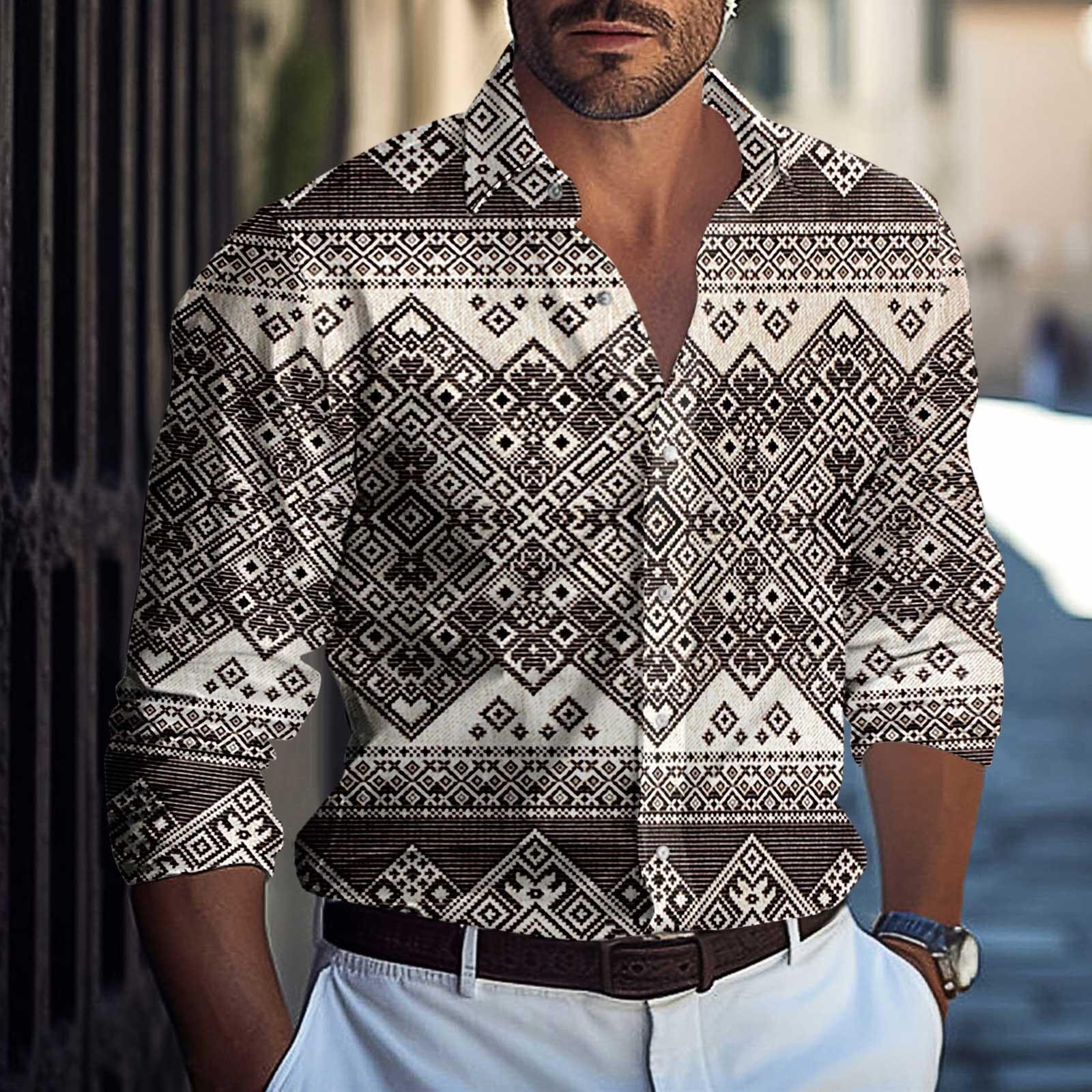 

Мужская летняя новая свободная рубашка с длинным рукавом с принтом, кардиган, пляжная рубашка XXXL хаки