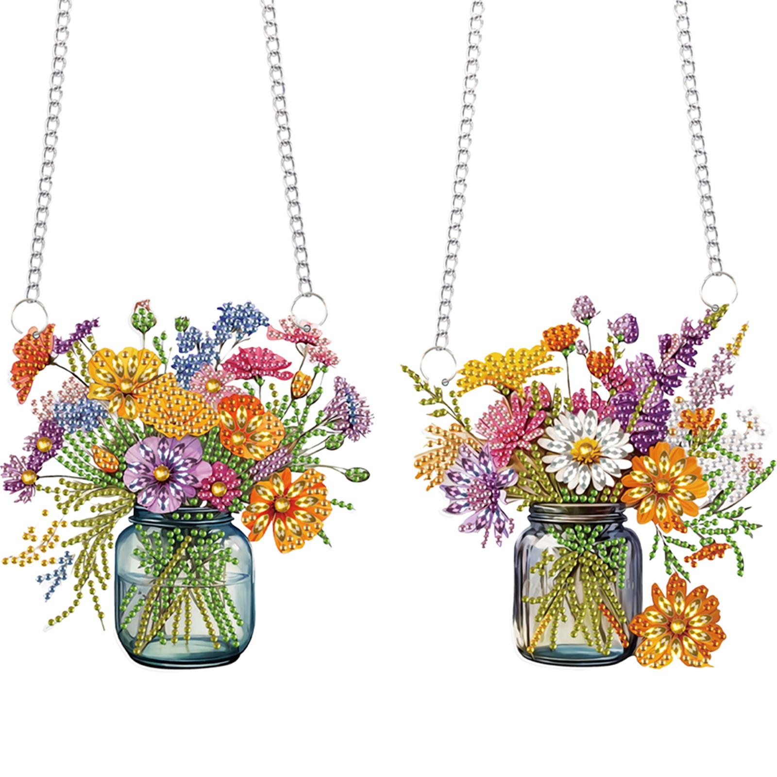 

5D DIY Алмазна мозаїка Крапки Підвіска Алмазна вишивка Декор Тварина Спеціальна форма DIY Алмазний арт Підвіска Набір для стіни Вікна