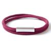 New Design 2 Loop Milan Rope Chain Bracelets for Women Geometric Square Bar Stainless Steel Magnetic Buckle Bracelet Men Jewelry