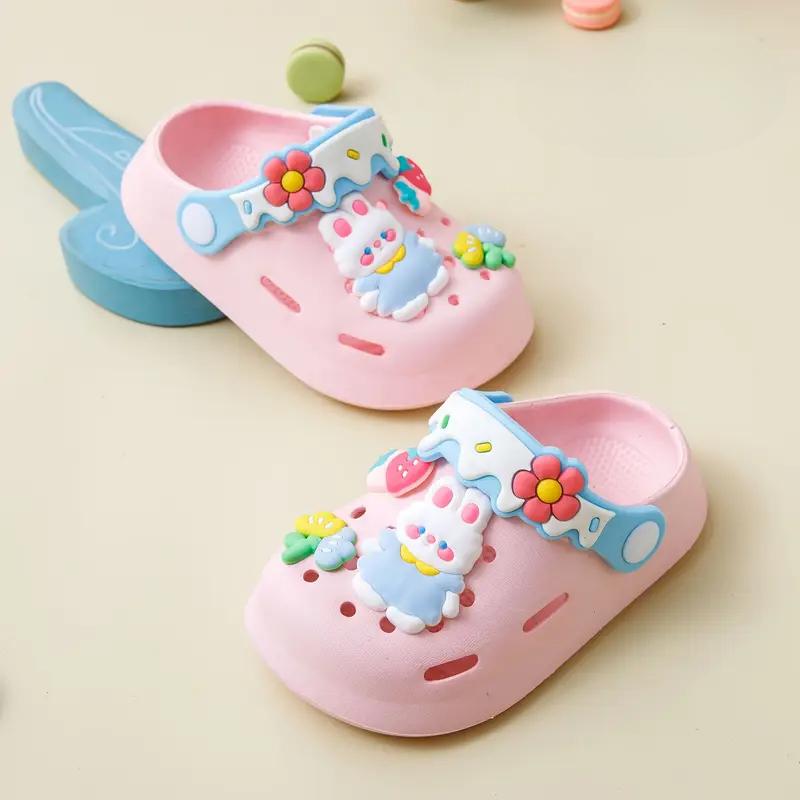 

Дитячі печерні туфлі з м якою підошвою, мультяшні, нековзні, зносостійкі, з закритим носком 28-29 рожевий