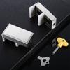Aluminum Alloys Window Restrictor Safety Sliding Window Stopper Home Security Lock For Sliding Casement Window