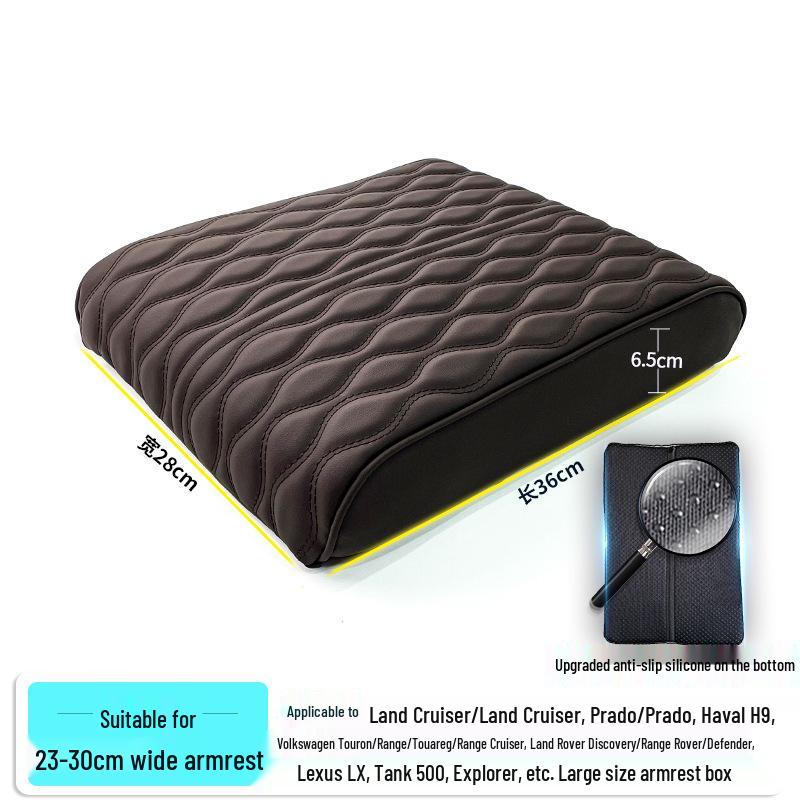 Memory Foam Armrest Riser Pad for Tank 300/500 - Wide, Thick Car Center Pillow