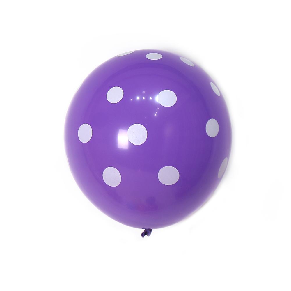 100 unidades/bolsa Proveedor de China Punto de Relleno de la Suerte 12 Pulgadas Globos de Látex Globo de Látex de Puntos Diferentes