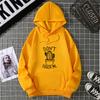 Creativity DON T TOUCH ME Hoodies Women Street Style Hoody Autumn Loose Fleece Clothing Comfortable Pullover Sweatshirt