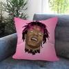 Pink Tape - Lil Uzi Vert Pillowcase Toon Gift Cushion Cover Bedroom Home Sofa Chair Seat Decor Pillow Case